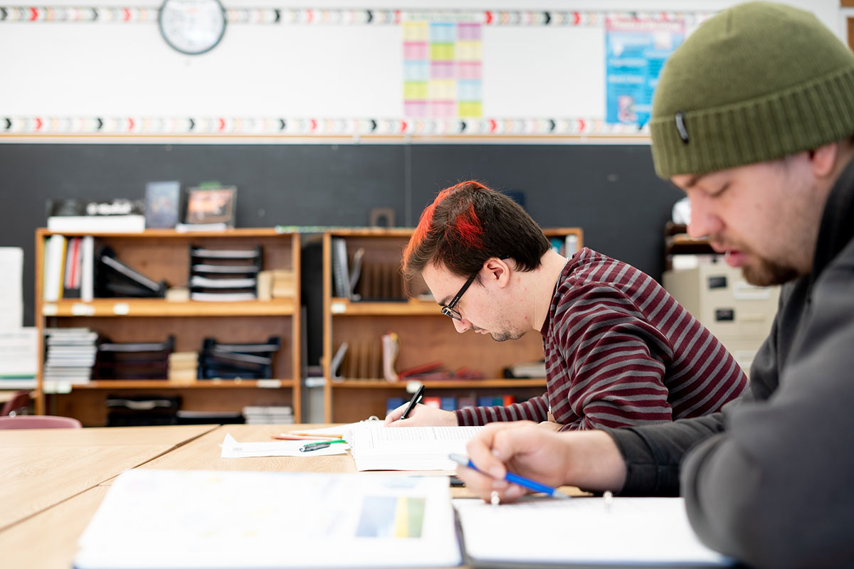 St. Alberts Adult Learning Studying