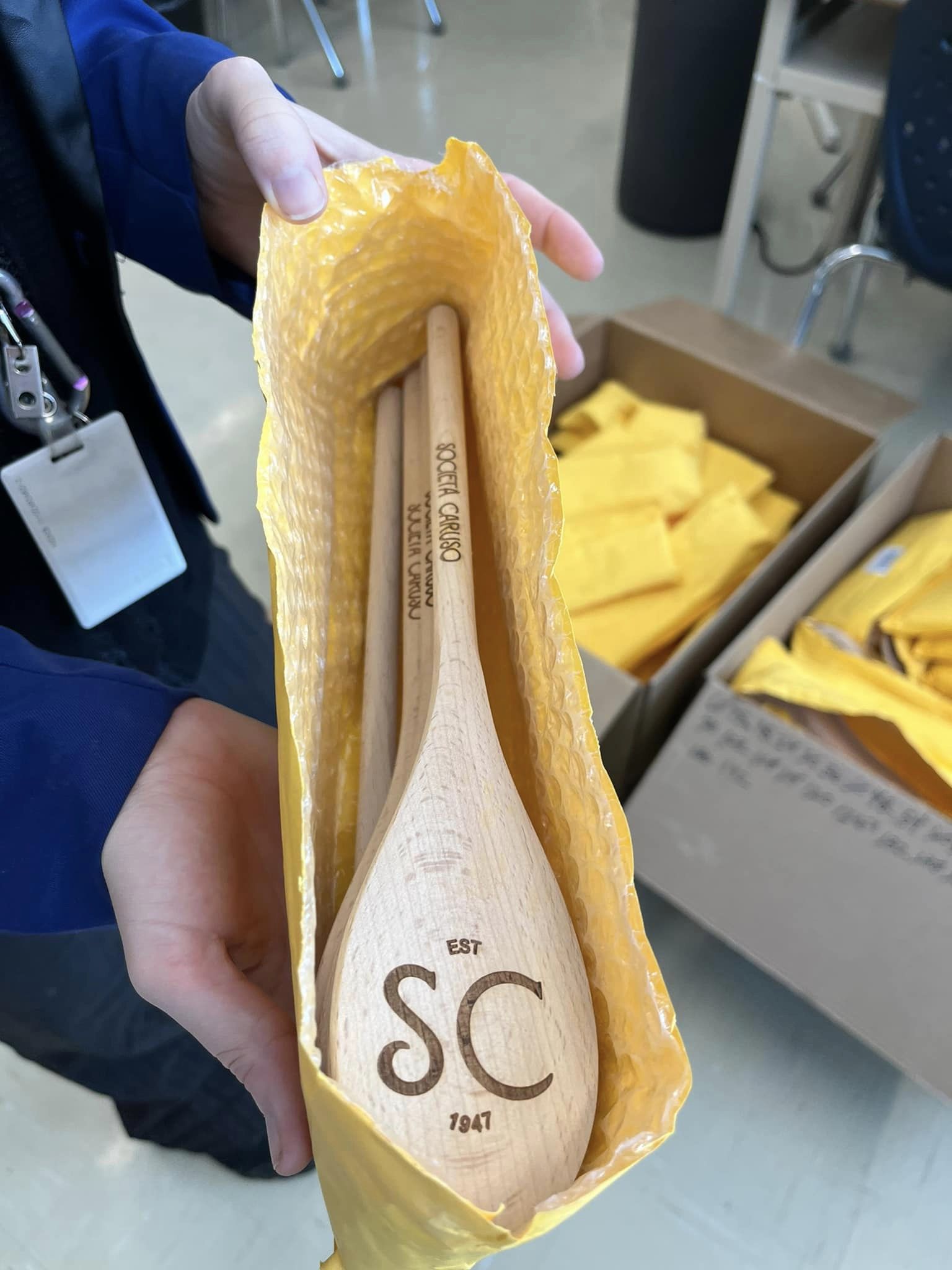 PEACE Pens Program Creates 400 Wooden Spoons For Caruso Club - St ...